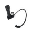 BESPORTBLE Mini Portable High-Pressure Floor Pump for Lightweight Foot Activated Inflator Barometer Versatile Tire Pump for Various Items Black Accessory Base Random view 1