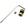 3-Piece Set Kwik Thumb Stud Brass Fits for Buck 110, Steel Push Knife Nail Screw Set (Color : D) view 1