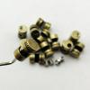 3-Piece Set Kwik Thumb Stud Brass Fits for Buck 110, Steel Push Knife Nail Screw Set (Color : D) view 3