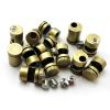 3-Piece Set Kwik Thumb Stud Brass Fits for Buck 110, Steel Push Knife Nail Screw Set (Color : D) view 4