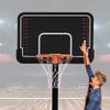 Portable Basketball Hoop & Goal with Vertical Jump Measurement, Outdoor Basketball System with 6.6-10ft Height Adjustment for Youth, Adults view 2