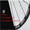 Bicycle Front and Rear Wheels 26/27.5 Inch Mountain Bike Wheel Set Carbon Fiber Hub Disc Brake Quick Release 9 1011 Speed (Color : Red, Size : 27.5inch) view 4