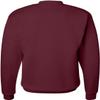 Hanes Men's EcoSmart Sweatshirt, Cardinal, 5X-Large, 1-Pack view 4