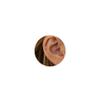 2 Pairs Dainty Stud Earrings 18G, Cubic Zirconia Screw Flat Back Drop Earrings & Tiny Birthstone Dangle Earrings Garnet view 1