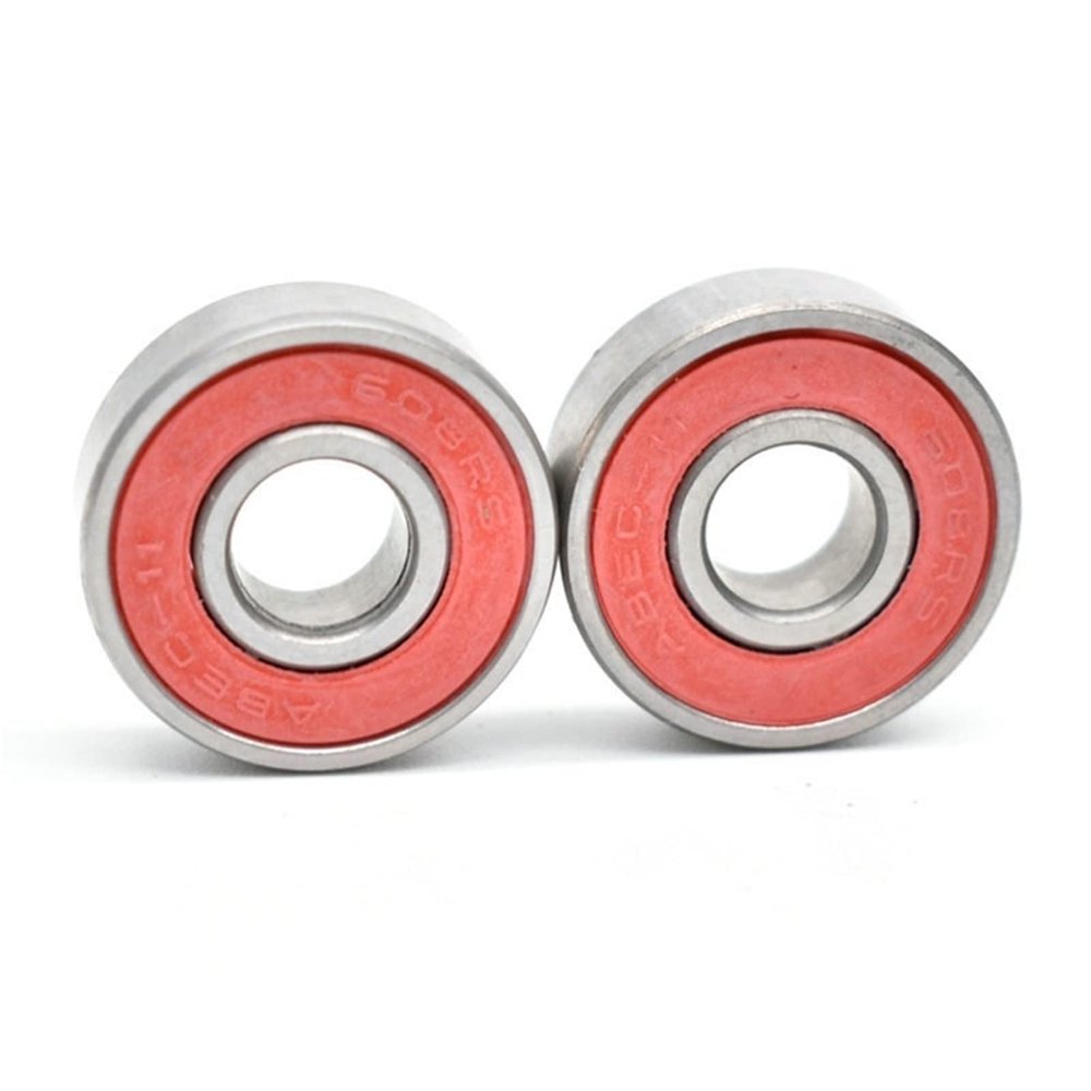 WEIWEIBEIER 10pcs 608-2RS 8x22x7mm Skateboard Wheels Bearings Wheel Roller Stainless Steel Bearing 608 2RS Miniature Shaft Tool