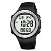 Mens Pedometer Watch for Walking Step Counter Watch No Charging, No App Connection, with EL Backlight. Simple, Practical Choice for Mobile-Free Fitness Enthusiasts TIMEURE-2308 (Black) view 1