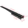 Eastern Tactical Supply Optics Riser Picatinny Rail Riser for Optics or Red Dot Riser Mount 0.5"/0.83/1" Height 10" Length 24-Slots (0.5") view 3