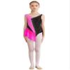JEATHA Kids Girls Shiny Rhinestones Sleeveless Figure Skating Dress Dance Costume Ballet Dancewear Hot Pink E 16 Years view 1