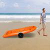 Kayak Trailer Dolly Mover, Aluminum Alloy Boat Dolly Trailer Mover, Tire Dolly for Moving Kayak, Motorboat, Fishing Boat, Sailing Boats, Canoes, 88lbs Load Capacity/2 Wheels view 3