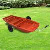Kayak Trailer Dolly Mover, Aluminum Alloy Boat Dolly Trailer Mover, Tire Dolly for Moving Kayak, Motorboat, Fishing Boat, Sailing Boats, Canoes, 88lbs Load Capacity/2 Wheels view 4