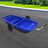 CheriMuMu Boat Trailer Dolly, 88.18lbs Load Capacity Sailboat Trailer, Aluminium Alloy Sailboat Dolly with Tires for Small Boats, Fishing Boats, Small Motors, Small Sailing Boats, Kayaks, and Canoes view 3