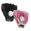 Baseball Glove Baseball Glove Right Hand Kids Baseball Gloves Men Silicone Practice Baseball Glove Adult (Black, 11.5inch) view 2