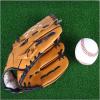Baseball Glove Baseball Glove Right Hand Kids Baseball Gloves Men Silicone Practice Baseball Glove Adult (Black, 11.5inch) view 4