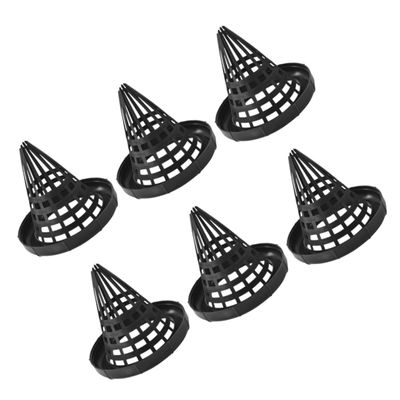 Yardwe 6pcs EEL Cage Lid Shrimp Traps Lid Crab Traps Portable Crawfish Lid Minnow Traps Crawfish Traps Fishing Traps Lid Crawfish Net Lobster Shrimp Dip Cage Plastic Shrimp Pot Crayfish