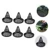 Yardwe 6pcs EEL Cage Lid Shrimp Traps Lid Crab Traps Portable Crawfish Lid Minnow Traps Crawfish Traps Fishing Traps Lid Crawfish Net Lobster Shrimp Dip Cage Plastic Shrimp Pot Crayfish view 2