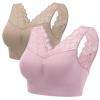 Lifts Anti-Sagging Wirefree Bra, Breathable Cool Lift up Air Bra, Breathable Anti Saggy Breasts Bra (Style D,L) view 1