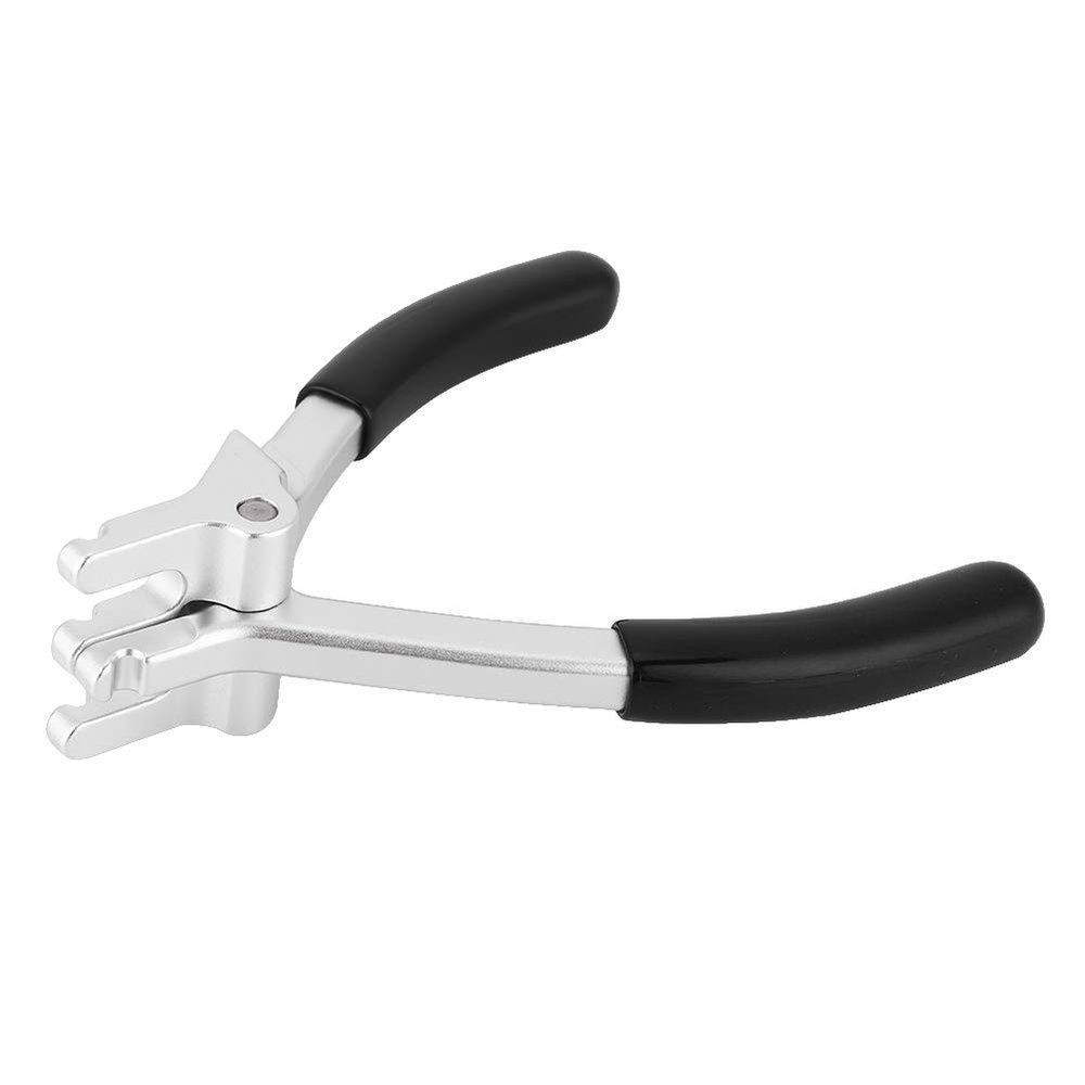 MOUMOUTEN Archery D Loop Pliers, Compound Bow D Ring Pliers, Multi Function Aluminum Alloy Copper Buckle Pliers for Clamping Archery Bow, Hunting Install Repair Tools