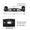 95mm Carbon Fiber Baitcasting Reel Handle Left or Right Side Installation DIY Replacement Accessory (CAMO Black, Right-Handed) view 2