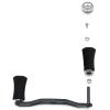 95mm Carbon Fiber Baitcasting Reel Handle Left or Right Side Installation DIY Replacement Accessory (CAMO Black, Right-Handed) view 3