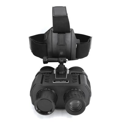 Night Vision Binoculars Portable Night Vision Goggles can See up to 300m in Total Darkness Digital Infrared Goggles with Screen Suitable for Hunting and Surveillance Full HD 4K Video 32GB Cards