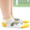 CHUNG Little Boys Thin Half-Mesh Low Cut Ankle Height Socks Summer 2-9Y Dinosaur, 10pk NJ-012,7-9Y view 3