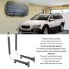Miskall Kayak Storage Rack, 40kg Load Bearing Aluminum Alloy Telescopic Surfboard Wall Hanger for Toolbox Roof Box view 4