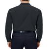 Alimens & Gentle Mens Dress Shirts 4-Way Stretch Long Sleeve Collared Casual Solid Wedding Dating Button Down Shirt Carbon Grey view 2