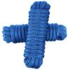 AOLEBA Boat Dock Lines 3/8'' x 15' Dock Line for Boats, Double Braided Nylon Boat Rope, Boat Lines for Docking with Loop, Mooring Lines Marine Rope Set - 2 Pack (Blue) view 1