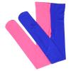 WRITWAA Silk Stockings for Women Two Tone Asymmetric Tights Thigh High Elastic for Party and Daily