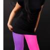 WRITWAA Women Two-Color Stockings Candy Color Design Elastic Sheer Tights for Parties Cosplay and Costume Events view 4