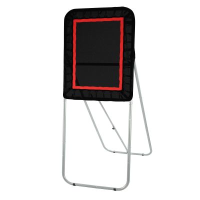 VEVOR Folding Lacrosse Rebounder for Backyard, 3x4 Ft Volleyball Bounce Back Net, Pitchback Throwback Baseball Softball Return Training Screen, Adjustable Angle Shooting Practice Training Wall, Black