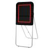 VEVOR Folding Lacrosse Rebounder for Backyard, 3x4 Ft Volleyball Bounce Back Net, Pitchback Throwback Baseball Softball Return Training Screen, Adjustable Angle Shooting Practice Training Wall, Black view 1