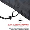 YoiTs 7/8/9 Ft Pool Table Cover with Drawstring, Full Protection Dustproof Waterproof Billiard Covers for Indoor Outdoor Pool Table-287x155x82cm view 3