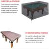 YoiTs 7/8/9 Ft Pool Table Cover with Drawstring, Full Protection Dustproof Waterproof Billiard Covers for Indoor Outdoor Pool Table-287x155x82cm view 4