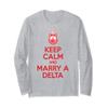 Delta Sigma Theta Sorority Boyfriend, Delta 1913 Husband Long Sleeve T-Shirt view 1