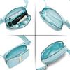 Gitus Birthday Gifts for 8 9 10 11 12 13 Year Old Girls Personalized Fanny Pack Crossbody Bags with Initial Letter Patch Belt Bag for Teen Girls Cute Trendy Stuff Travel Essentials (Icingblue-L) view 4