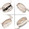 Gitus Birthday Gifts for 8 9 10 11 12 13 Year Old Girls Personalized Fanny Pack Crossbody Bags with Initial Letter Patch Belt Bag for Teen Girls Cute Trendy Stuff Travel Essentials (Ivory-B) view 4