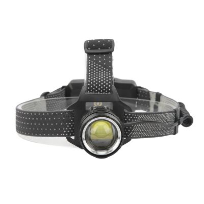 XHTLLO Headlamps, Aluminum Alloy Non Slip Comfortable High Brightness Lamp, Reliable Practical 3 Levels Dimming Telescopic Zoom Headlamps for Adults, for Camping