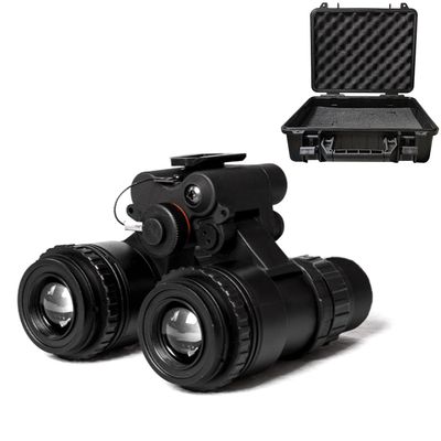Tactical AN/PVS-15 Helmet Night Vision Goggle NVG with Storage Box No Function Dummy Model Airsoft Paintball TB1250 Helmet Mount Bracket for Outdoor Game Cosplay