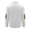 Alalaso Men's Corduroy Shirts Casual Lapel Collar Button Up Pullover Mock Neck Long Sleeve Sweaters Casual Polo Sweatshirts view 2