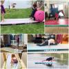 HMTAOLIFE Inflatable Air Gymnastics Mat Tumble Track, 6.6/10/13/16/20ft Tumbling Mat Air Tumbling Track, Air Training Mat with Air Pump for Home/Water Fun/Gym/Yoga/Training/Cheerleading view 4