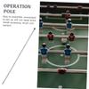 GANAZONO Replacement Pole for Table Soccer Desk Soccer Machine Accessory Easy Assemble and Detachable Design view 3