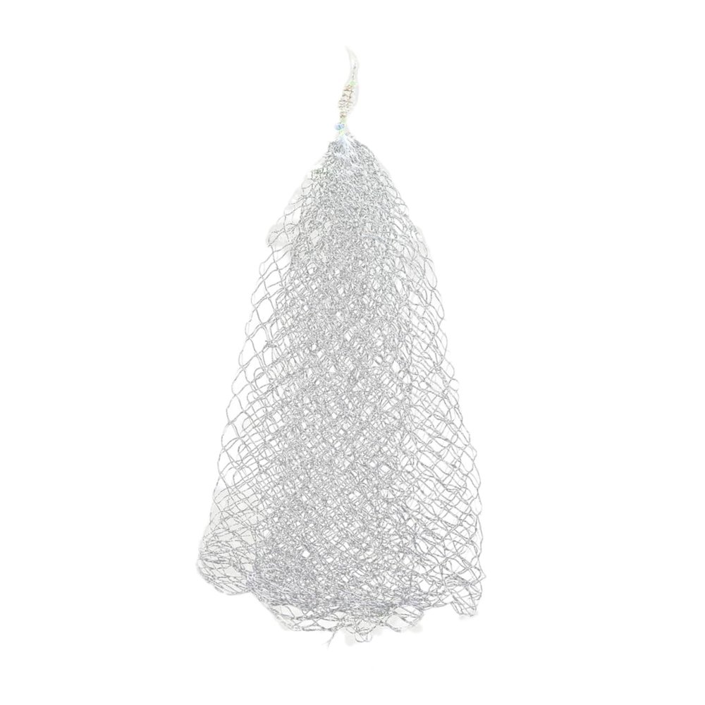 GANAZONO 2pcs Fishing Mesh Net for Bait Trap Replacement Cast Net Mesh for Safe Fishing for Catching Fish Over Easy to Use