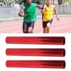 Gavigain 3Pcs Aluminum Alloy Track Field Relay Batons,Track Batons Race Equipments for Running Race Team for Outdoor Running Race Student Relay Events (Red) view 4