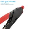 Coaxial Cable Crimping Pliers Set Wire Stripping Tool Kit RG58,RG59,RG6(3C2V,4C2V,5C2V) Compression F Connectors Crimper Tools view 3