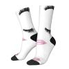 SSIMOO Eyelash Lip White Unisex Sports Socks,Comfortable Casual Socks,For Active Lifestyle & Everyday Wear view 3