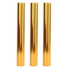 Gavigain 3Pcs Aluminum Alloy Track Field Relay Batons,Track Batons Race Equipments for Running Race Team for Outdoor Running Race Student Relay Events (Gold) view 1