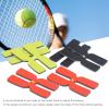 Gavigain 6PCS H Type Badminton Balance Piece,Silicone Racket Head Weighting Film Badminton Accessory view 2