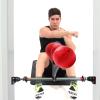 PCWLH Adjustable Length Stand Hanging Punching Speed Bag for Adults & Kids - Portable Boxing Reflex Ball for Doorway, Door Frame Home Gym view 3