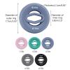 Finger Training Silicone Hand Expander Finger Hand Grip Finger Stretcher Trainer Strength Resistance-band Wrist Exercise Hand Finger Exerciser Hand Expander Tool Forearm Rings Hand Exerciser Silicone view 4